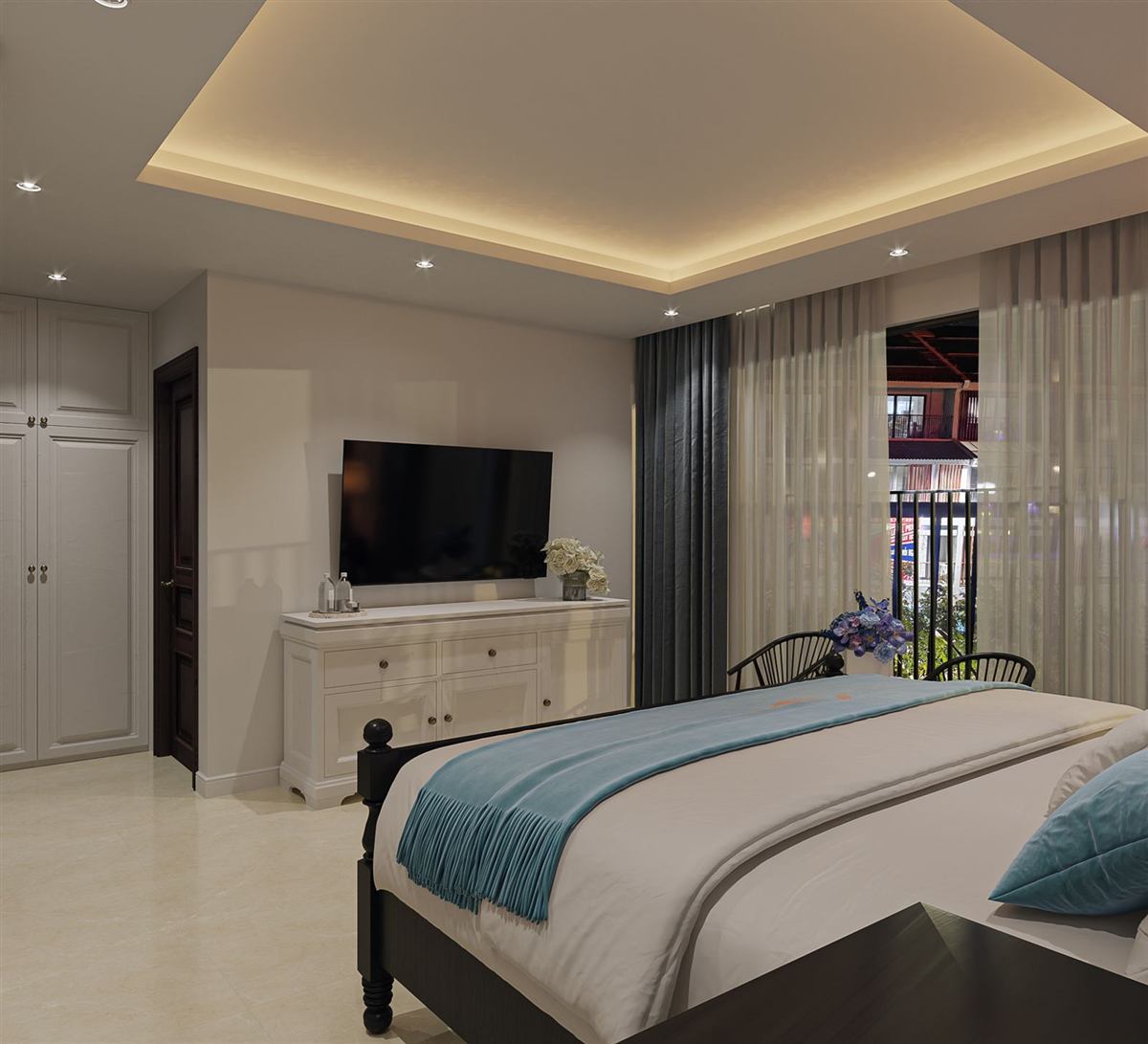 Deluxe room at Luna Oriental